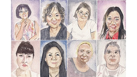 Painting by Rosanna Sze.