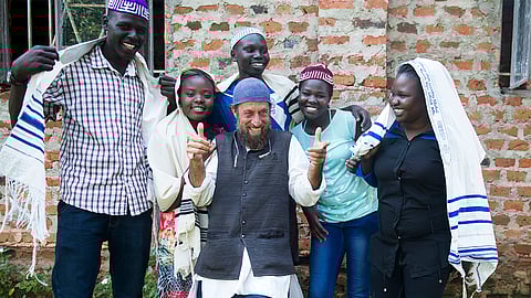 "8000 Paperclips" is about a group of Hebrew-speaking South Sudanese children raised in Israel but eventually deported to Uganda. The film is now showing at the Seattle Jewish Film Festival. (Photo: Question Everything Productions, courtesy of SJFF.)