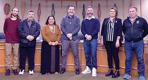 Suquamish Tribal Council. Photo courtesy of the Council.