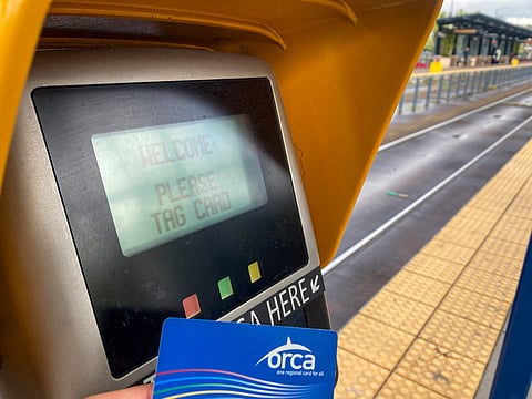 After a yearslong process to reform its fare enforcement policy, the Sound Transit board approved a new system allowing for more warnings but reserved the right to involve the courts if someone is found without payment five or more times in a 12-month period. (Photo: Lizz Giordano)