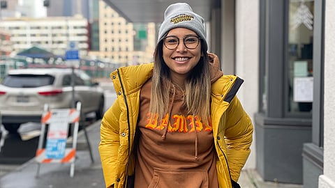 Christine Geronimo always wanted to be part of Seattle's music scene. Now as the owner of Midnight Supply Company, Geronimo collaborates with musicians and artists to create merch and branding. Photo courtesy of Midnight Supply Company.