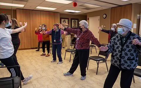 "Tai Ji Quan: Move for Better Balance" is an entirely free six-month program for elders to use the practice of Tai Ji Quan to improve balance. (Photo: Theo Bickel)