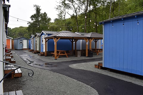 On-site case managers will help transition residents from tiny homes to permanent housing. (Photo: Phil Manzano)