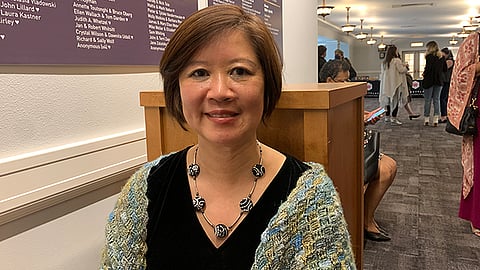 Ming-Ming Tung-Edelman at the Be Bold Now event on May 11, 2022, at Seattle Town Hall. (Photo: Debby Cheng)