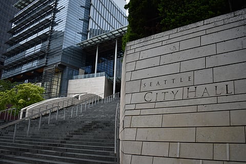 Seattle City Hall. (Photo: Ashley Archibald, courtesy of Real Change)