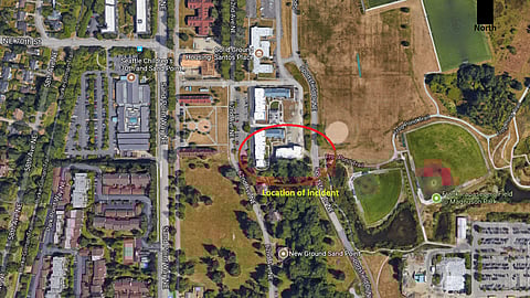 Overhead view of Brettler Family Place, where Charleena Lyles was killed by Seattle police in 2019. Courtesy of King County Inquest Program.