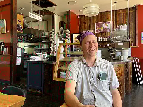 Anthony Campbell, co-owner of Redwing Cafe. (Photo: Phil Manzano)