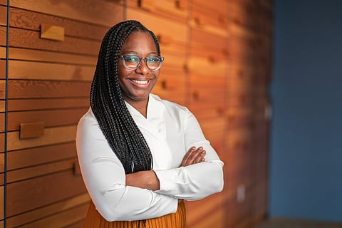 Alesha Washington is Seattle Foundation's new executive director. (Photo: Nakean Wickliff, courtesy of Seattle Foundation)