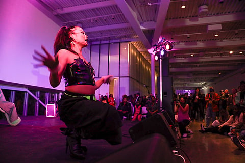 Kylie Mooncakes 007 dances at Legendary Children. (Photo: Alex Garland)