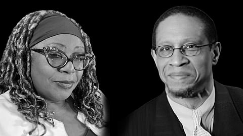 Some of the theologians and pastors who will be speaking at the 'Set Us Free From Fear' series. Left to right: Dr. Anthea Butler and Rev. Dr. Obery Hendricks. (Images courtesy of Anthea Butler and Obery Hendricks; editing by Emerald team)