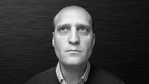 Screenshot of former OPA Dir. Andrew Myerberg speaking at an online Seattle City Council Public Safety Committee meeting in January 2022. Photo edits by Emerald team.