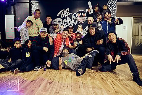 Massive Monkees gather for a photo during their grand reopening event. (Photo: Andre Reminisce)