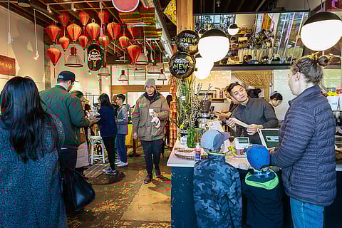 The Little Saigon Creative was full of event attendees that showed up for the various programming organized by Friends of Little Saigon. (Photo: Ronnie Estoque)