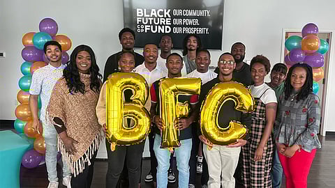 Spokane residents come together for the Black Well-being statewide gathering to discuss community-identified approaches to manifest Black health and prosperity. (Photo courtesy of Black Future Co-op Fund.)