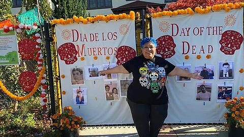 Most people know Francisca Garcia as the woman who made the annual Da de los Muertos ofrenda at El Centro de La Raza, but her ties to the Latino community in Seattle go further and deeper than that. (Photo courtesy of the Garcia family.)