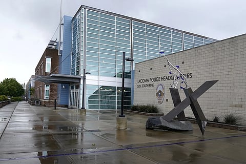 The headquarters for the Tacoma Police Department is shown Thursday, May 27, 2021, in Tacoma. (Photo: Ted S. Warren/The Associated Press File)