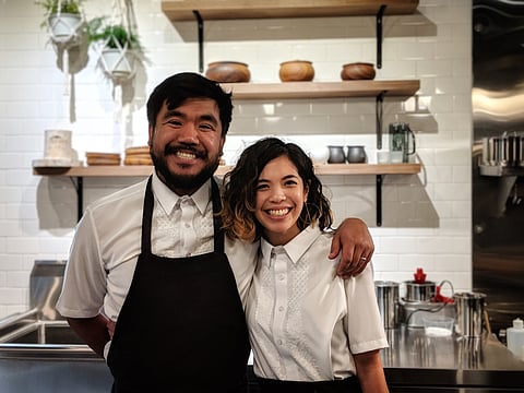 Aaron Verzosa and Amber Manuguid, chefs and owners of Archipelago. (Photo: Katy Beckwith, courtesy of Archipelago)