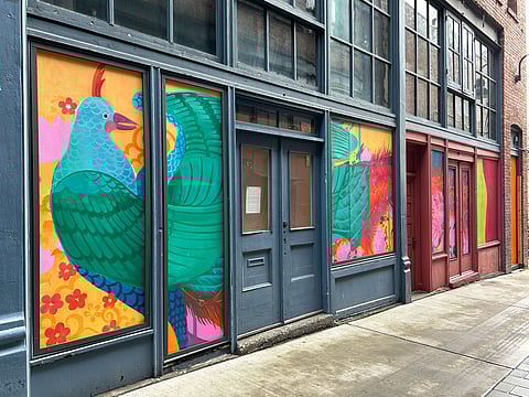 The Wing Luke Museum's new "healing mural." (Photo: Sharon Maeda)