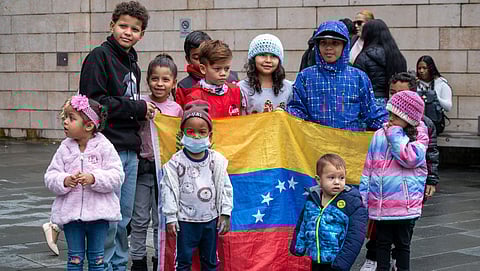 A group of refugee children and their parents appealed to the Seattle City Council on Tuesday, Jan. 30, for help as they faced imminent eviction from a Kent hotel. The City provided the group of 90 families a brief reprieve. (Photo: Susan Fried)
