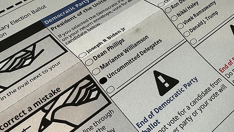 As Washington state Democrats head to the polls, many are considering a vote for "Uncommitted Delegates" to express their stance on current administration policies and global issues. (Photo: Megan Christy)