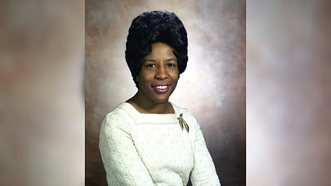 Rep. Peggy Joan Maxie in 1973. Photo via the Jeffers, Vibert, Susan Parish Photograph Collection, 1889-1990, Washington State Archives.