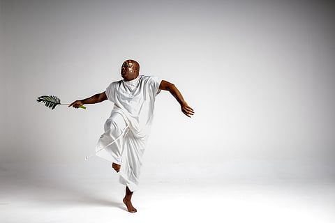 dani tirrell's newly commissioned work, "Leviticus or Love and to walk amongst HUMANS," is at The Moore Theatre this weekend only. (Photo courtesy of Seattle Theatre Group)