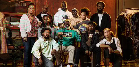 "The Lion Tells His Tale" at Intiman Theatre is one of the many amazing things happening this month around the city. (Photo by Joe Moore, courtesy of Intiman Theatre.)