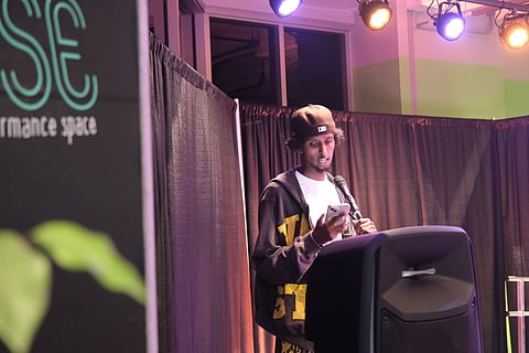 Bilal Salad, one of the organizers of Somali Cultural Center's inaugural event. (Photo: Nura Ahmed)