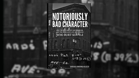 "Notoriously Bad Character" book cover. (Photo courtesy of Hanna Brooks Olsen)