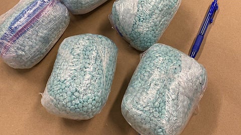 Seattle Police detectives and federal law enforcement seized approximately 30,000 fentanyl pills in an arrest of a man last year suspected of being a large supplier of fentanyl in King County. (Photo: Seattle Police Department Blotter)