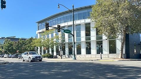 The exterior of Burien Library and City Hall, where Mayor Kevin Schilling and three councilmembers face allegations of violating the Open Public Meetings Act, sparking a lawsuit filed in King County Superior Court. Burien, Washington, Aug. 28, 2024. (Photo: Phil Manzano)
