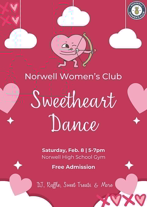 Norwell Women’s Club Hosts Valentine’s Dance