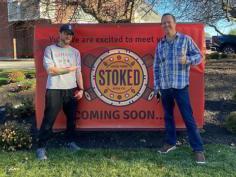 Stoked Pizza is open on Cohasset