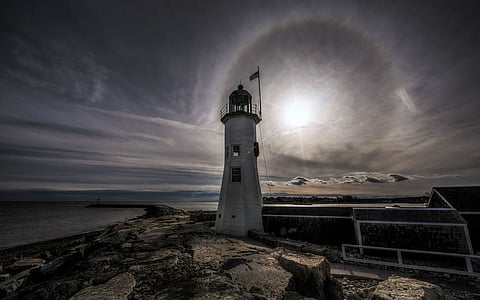 A lighthouse