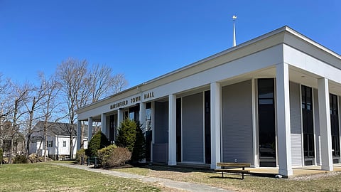 Exterior of Marshfield Town Hall