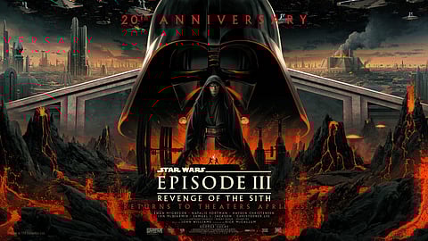 movie poster from revenge of the Sith