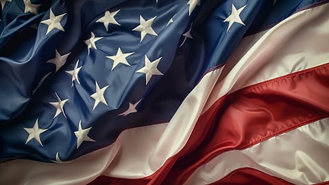 Picture of an American flag