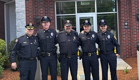 Norwell Police Sergeant William Pasteris Retires