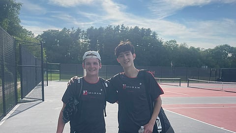 Captain Teddy Reilly and Evan Lynch