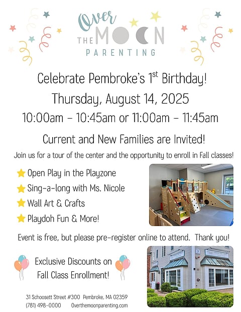 Over the Moon- Pembroke's 1st Birthday