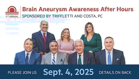 Brain Aneurysm After Hours Sponsorsed by Triffletti & Costa
