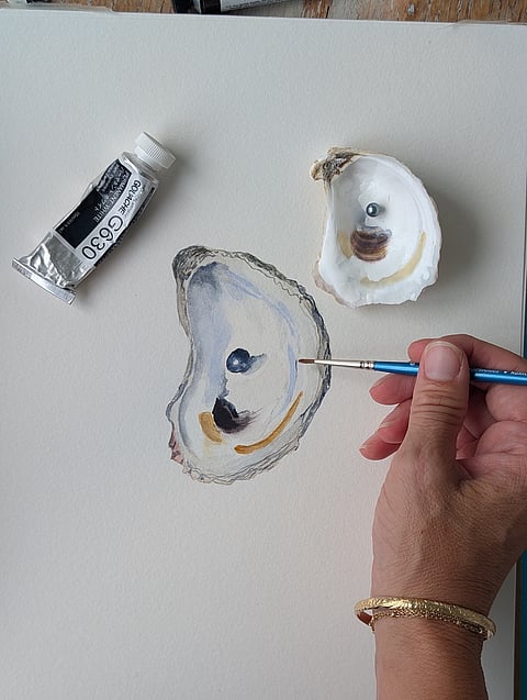 Watercolor Painting Class with Danielle Driscoll of Finding Silver Pennies