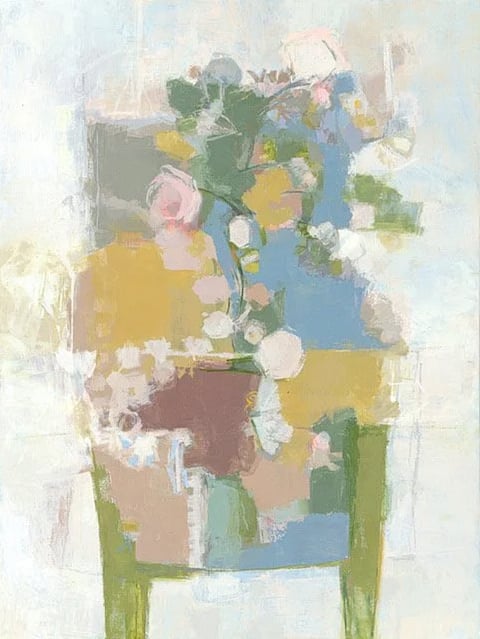 Business and Friendship in Art Opening Reception