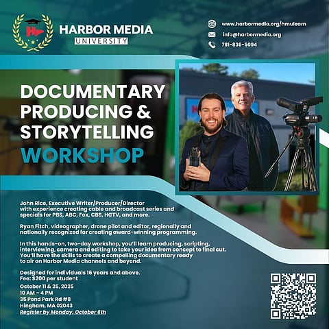 Documentary Producing & Storytelling Workshop at Harbor Media