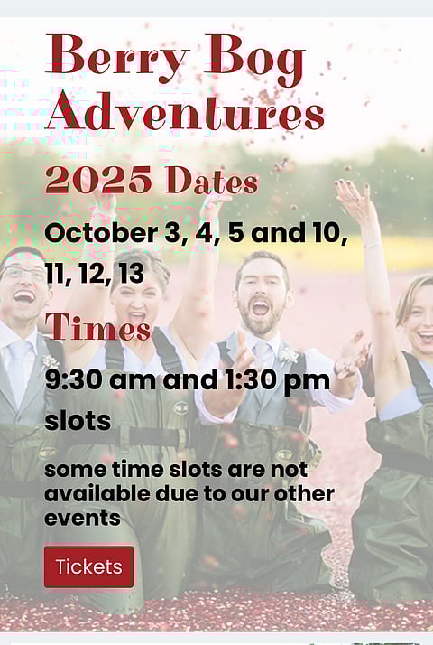 Cranberry Bog Adventure