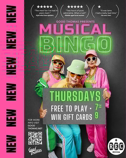 Musical Bingo Thursdays