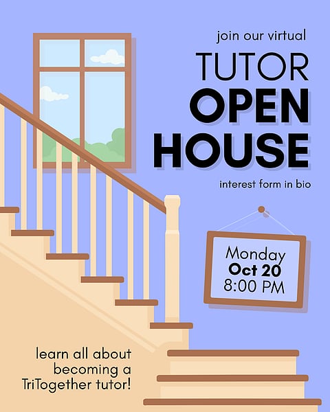 Virtual Tutor Open House