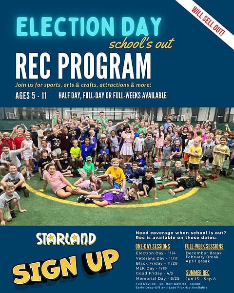 Election Day-Rec Program