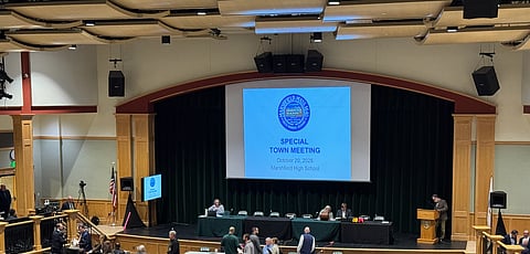 Live Updates from Marshfield's Special Town Meeting