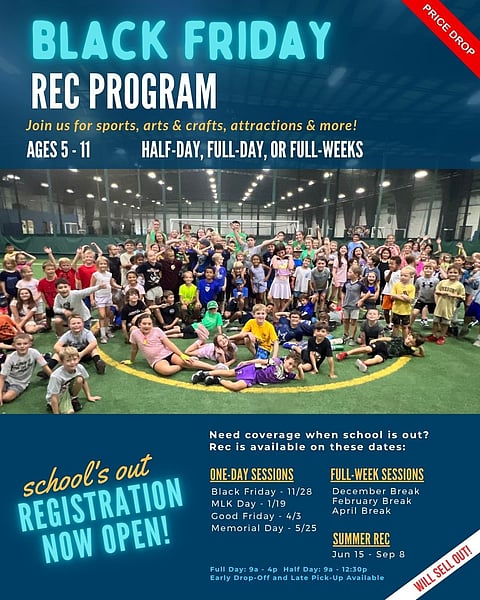 🔥 BLACK FRIDAY REC CAMP 🔥